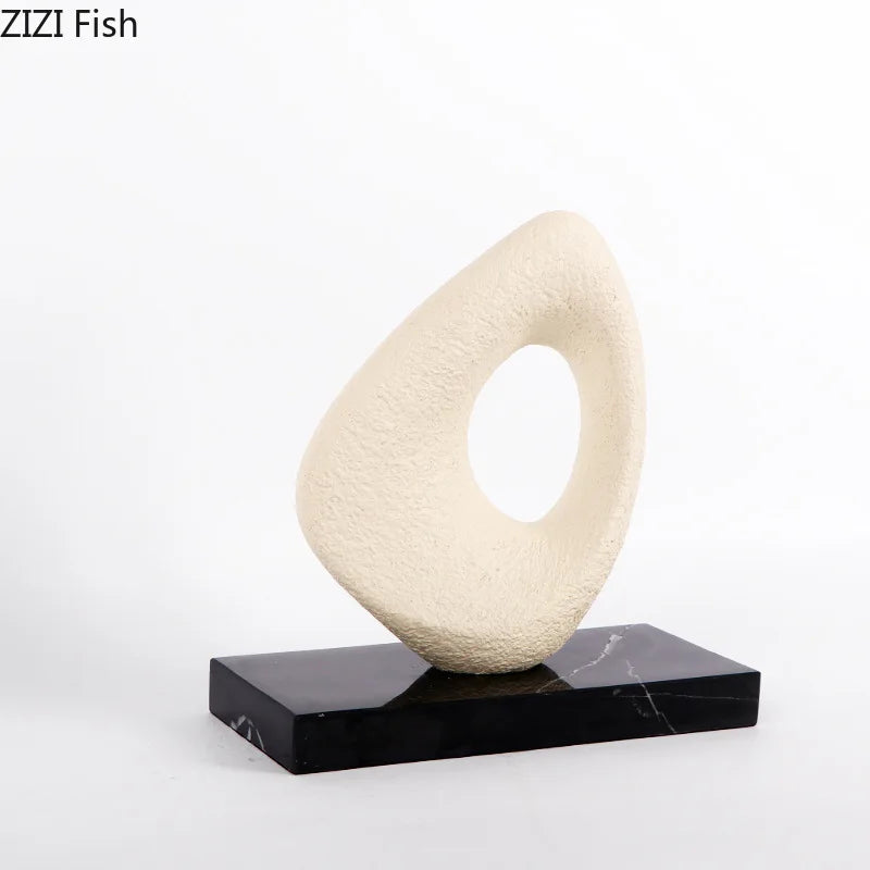 Resin Sculptural Desk Ornament
