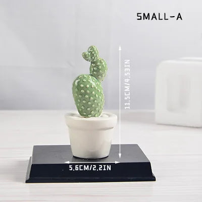 Ceramic Cactus Desk Decoration