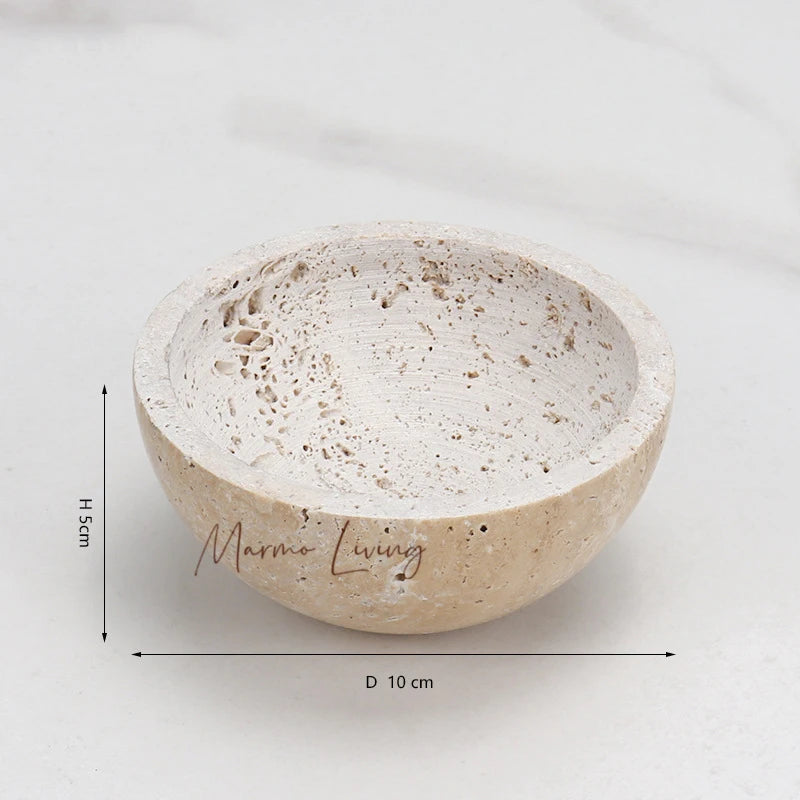 Travertine Beige Incense Burner