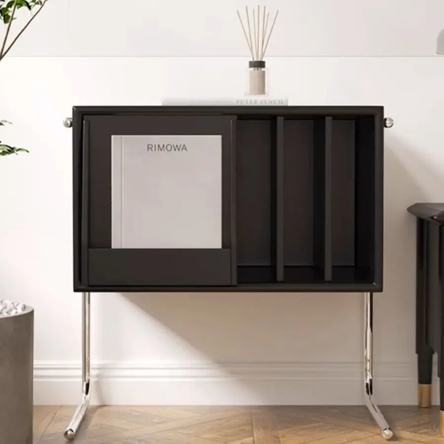Wood Magazine Cabinet