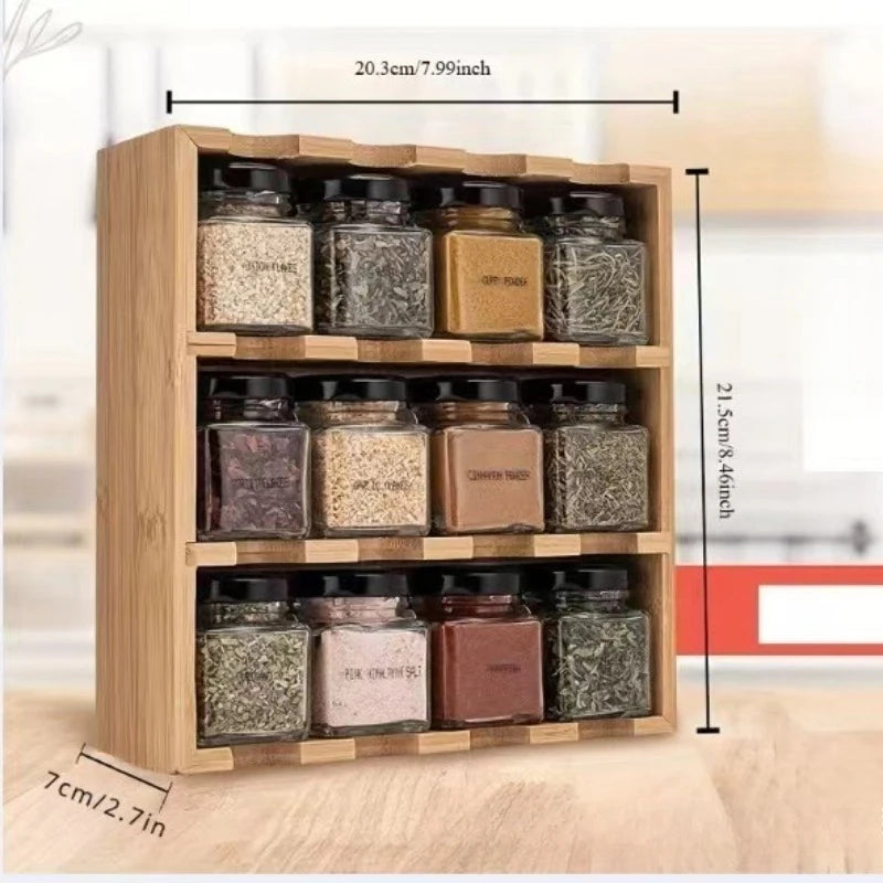 Handcrafted Wood Kitchen Organizer