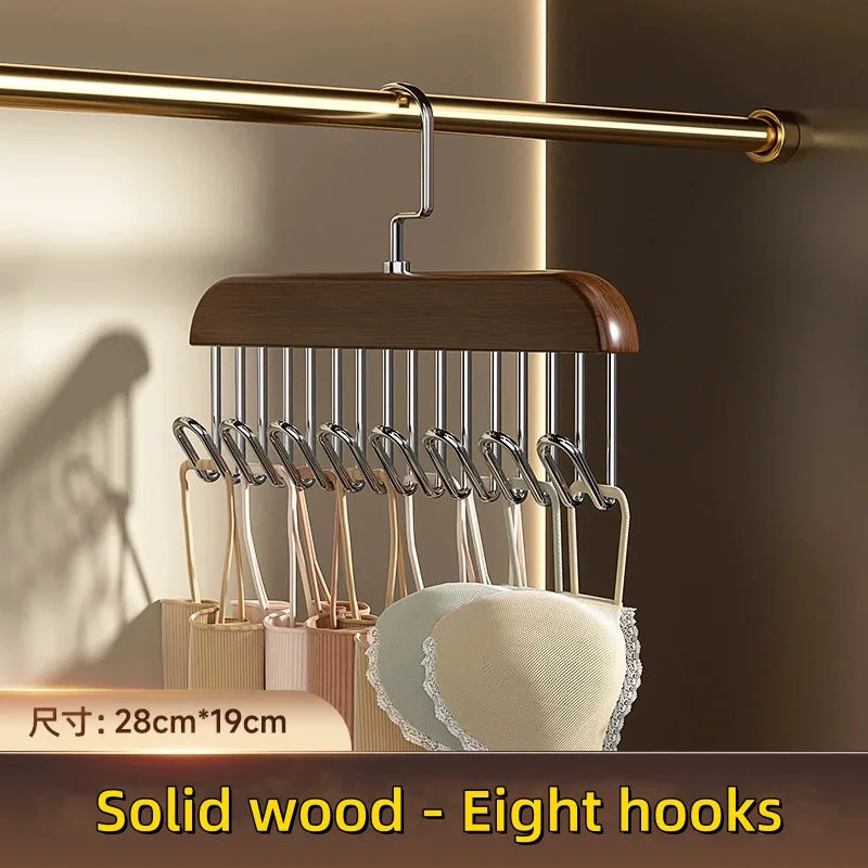 Wooden Space Saving Hooks