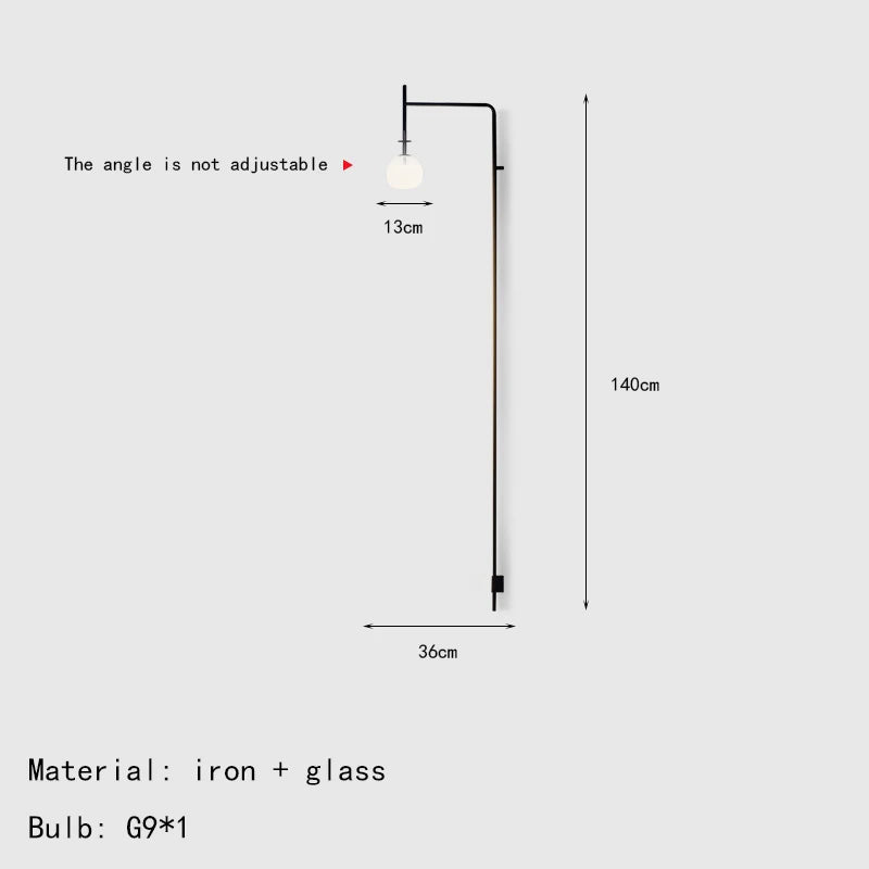 Premium Wall Lamp Plug with G9