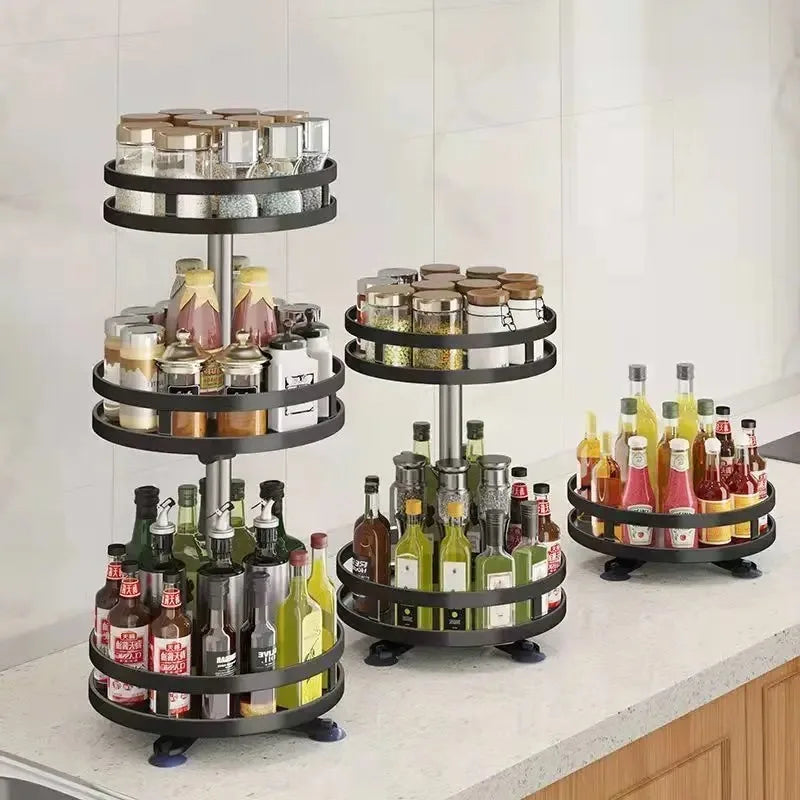 360 Degree Rotating Spice Rack