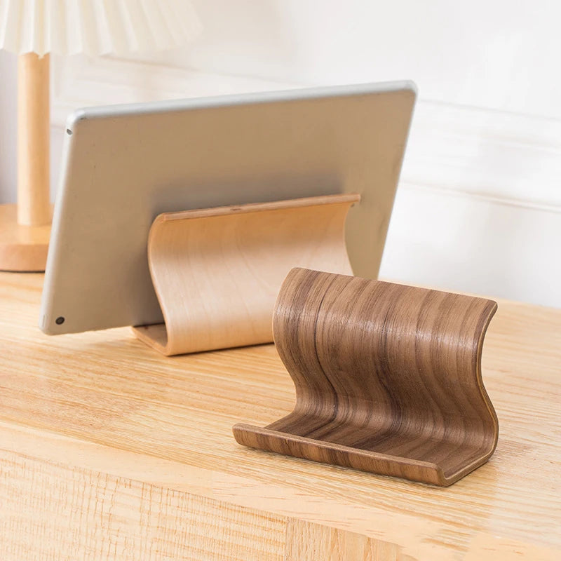 Multifunctional Solid Wood Desk Holder