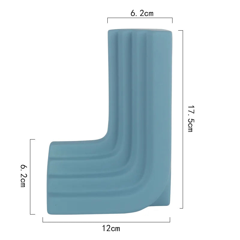 Nordic Ceramic Bookends for Home Office