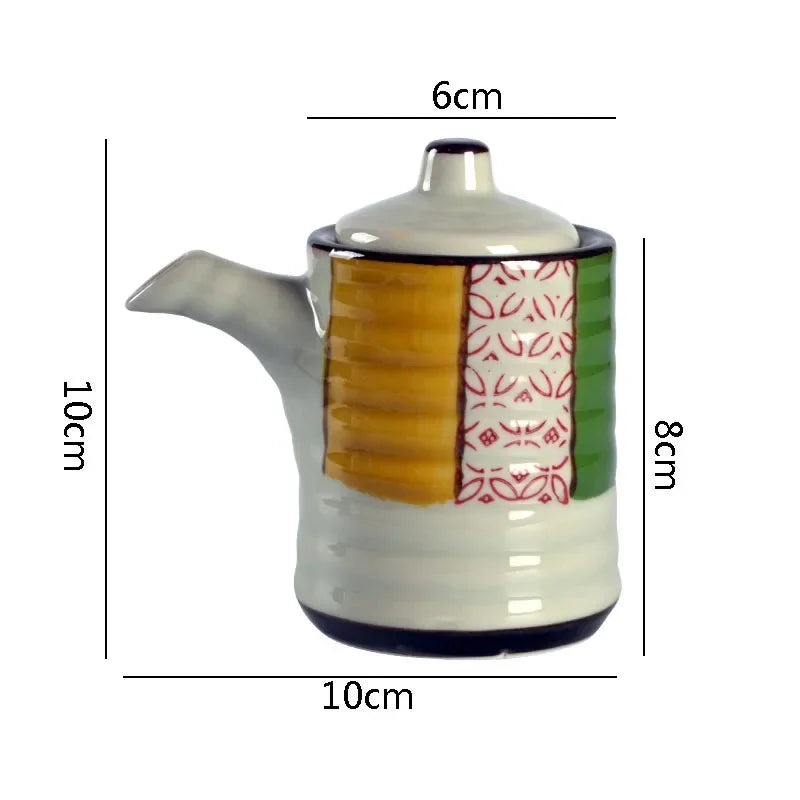 Japanese Ceramic Seasoning Storage