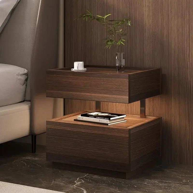 Nightstand with European storage solutions offers modern, premium bedside organization and chic design - upgrade your bedroom with smart storage, shop now.