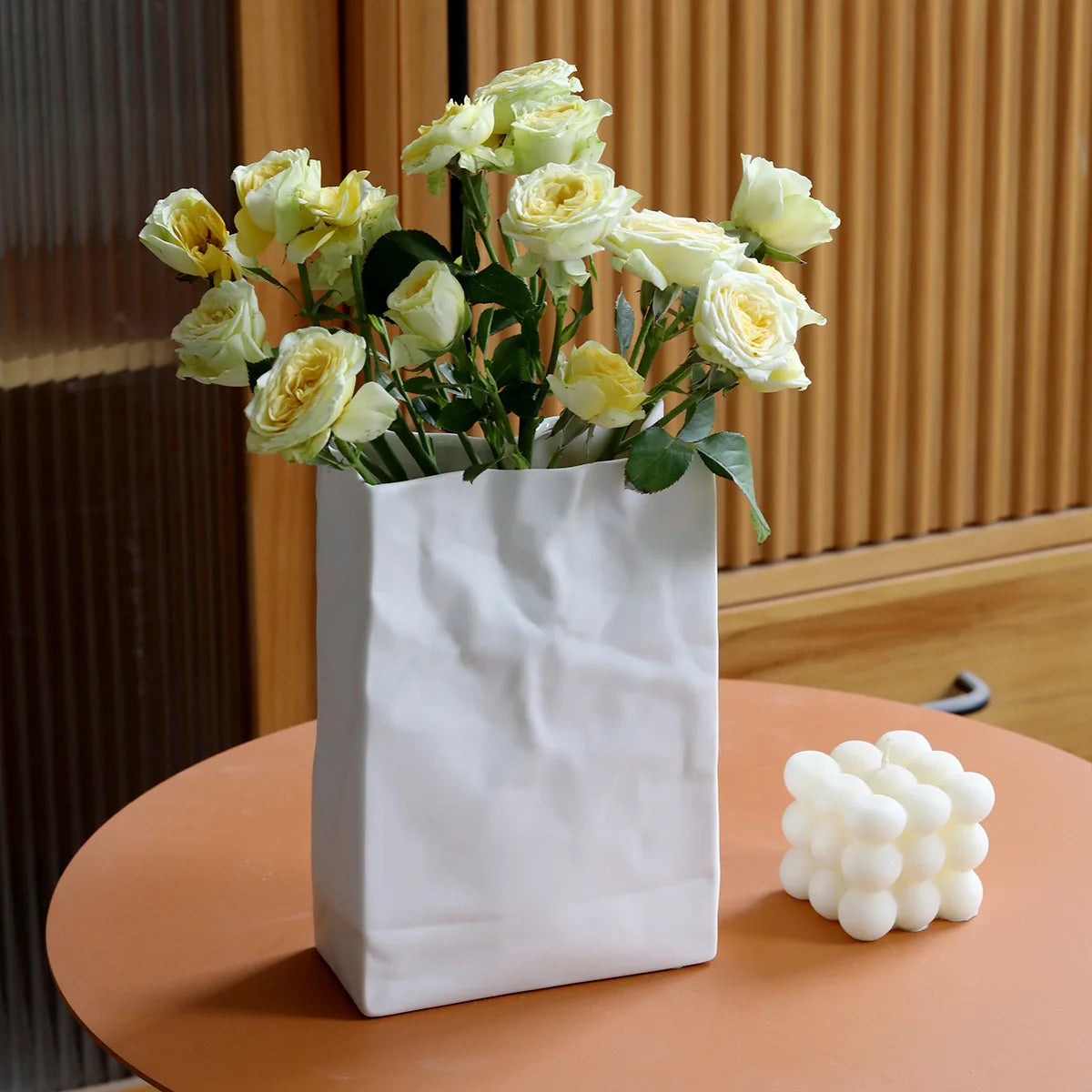 Creative Minimalist Resin Vase Decoration