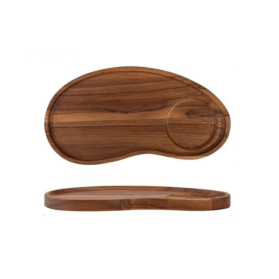 Wooden Platform Serving Tray