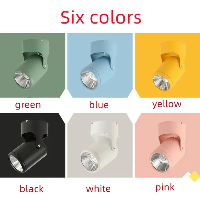 Dimmable Rotating Spotlight