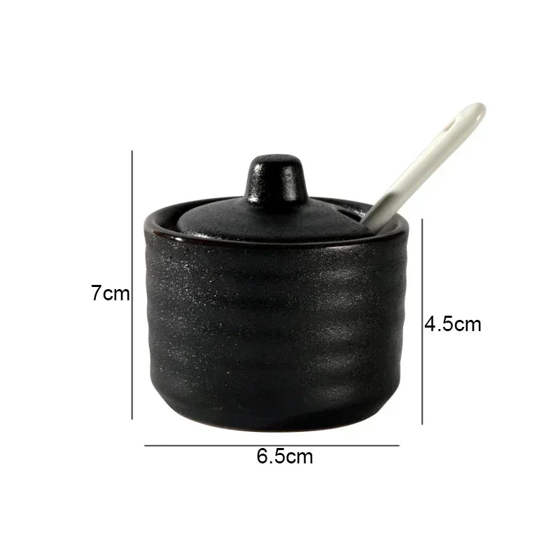 Multifunctional Ceramic Seasoning Jars