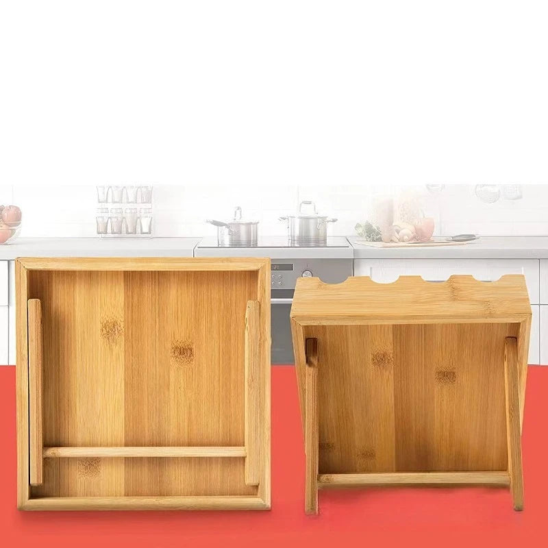 Handcrafted Wood Kitchen Organizer