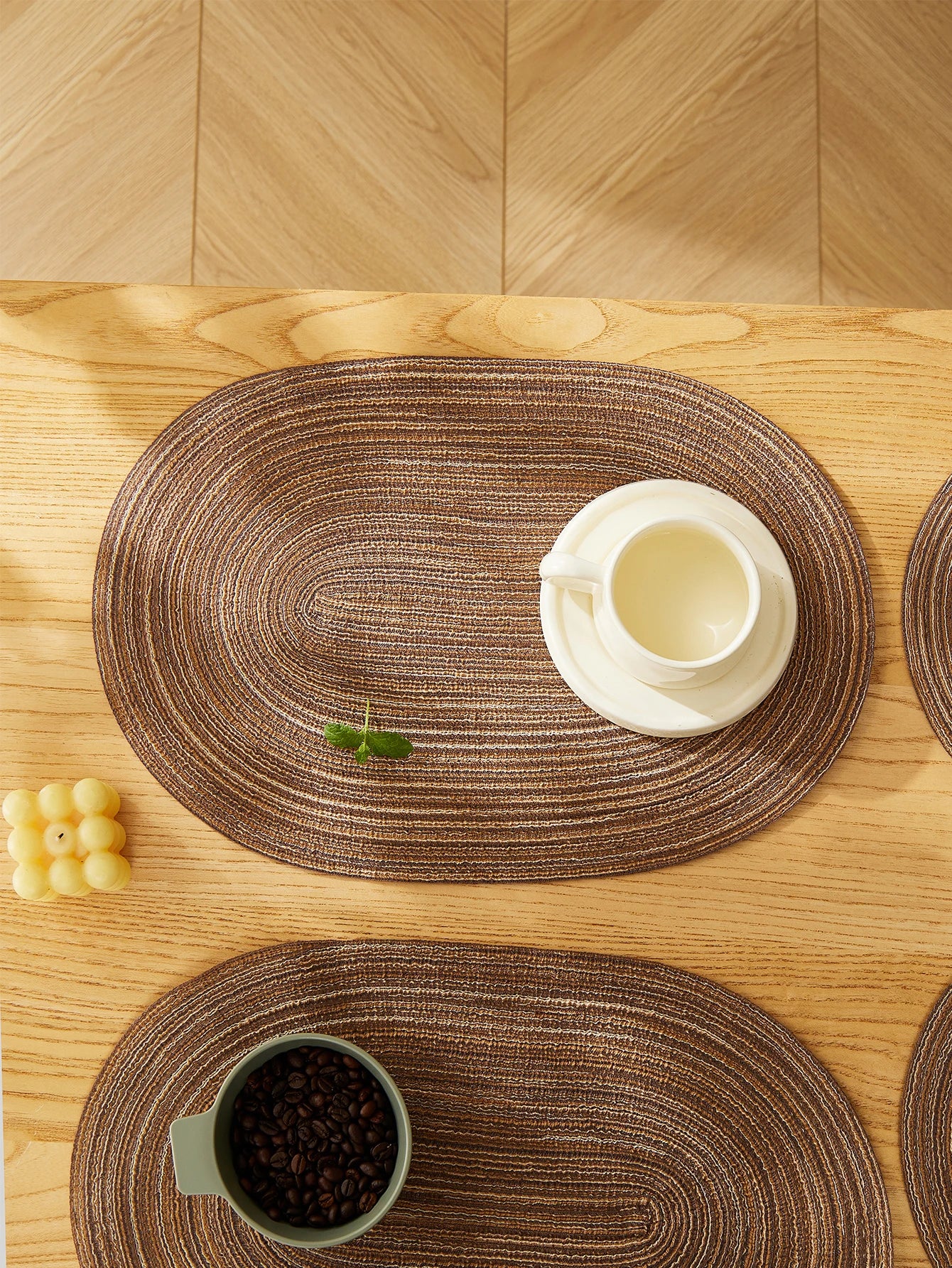 Cotton Braided Non-Slip Table Mats