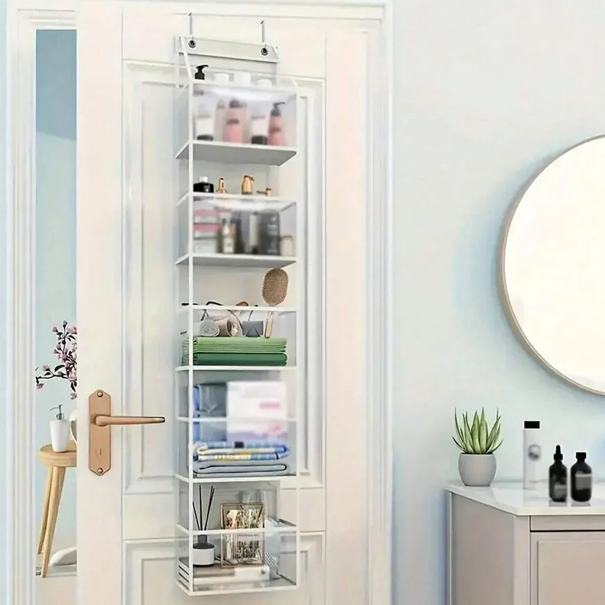 Hanging Fabric Storage Bags Organizer