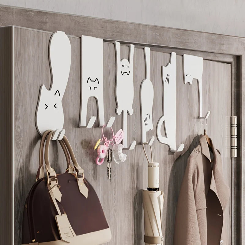 Over Door Hook Storage Organizer offers a no-drill, space-saving organizer for kitchens and closets with sturdy racks that boost storage for every room —Shop now.
