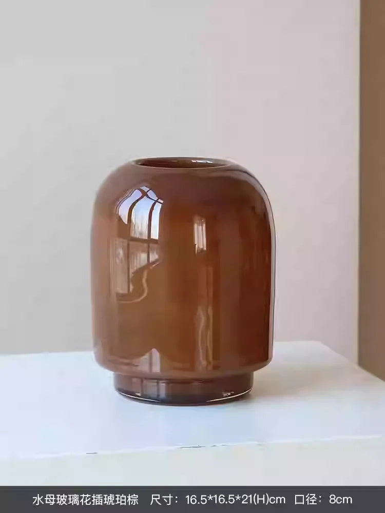 Luxurious Handcrafted Glass Vase