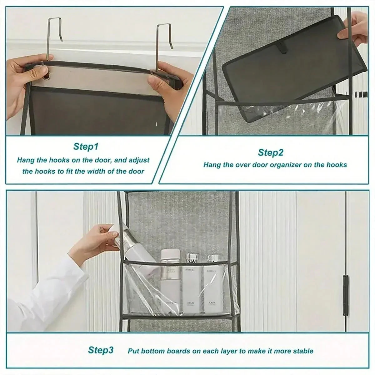 Hanging Fabric Storage Bags Organizer