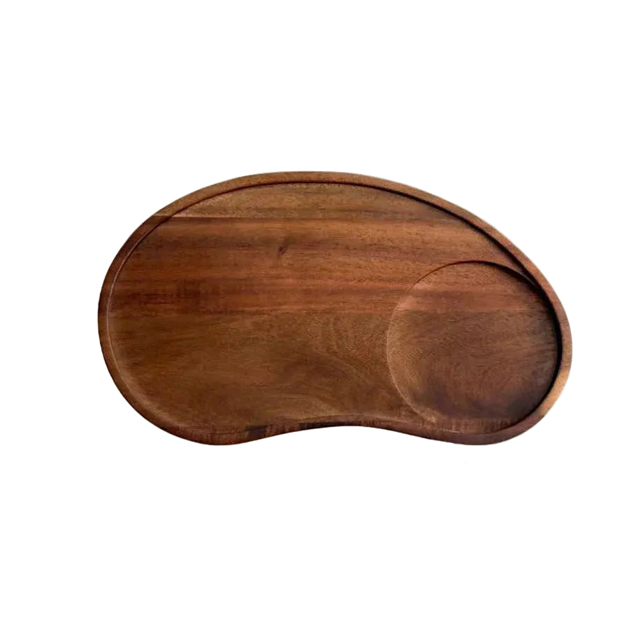 Wooden Platform Serving Tray