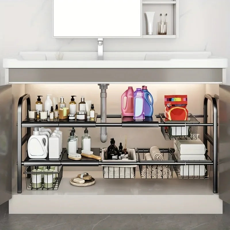 Under Sink Expandable Organizer
