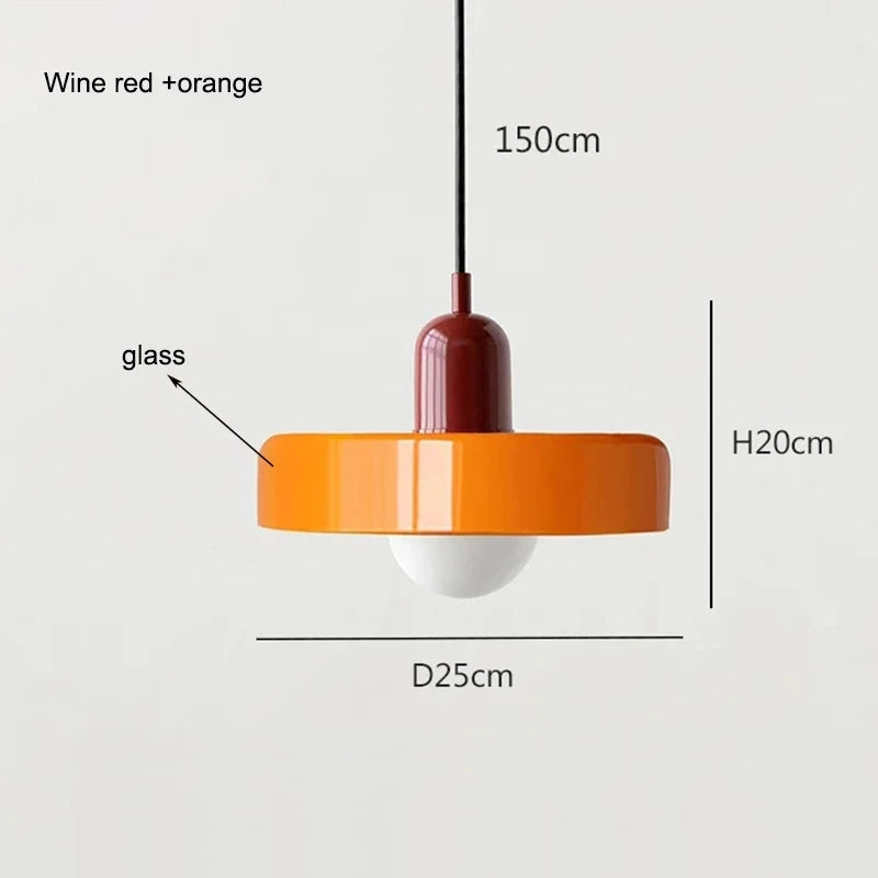 Crystal Glass Pendant Lamp