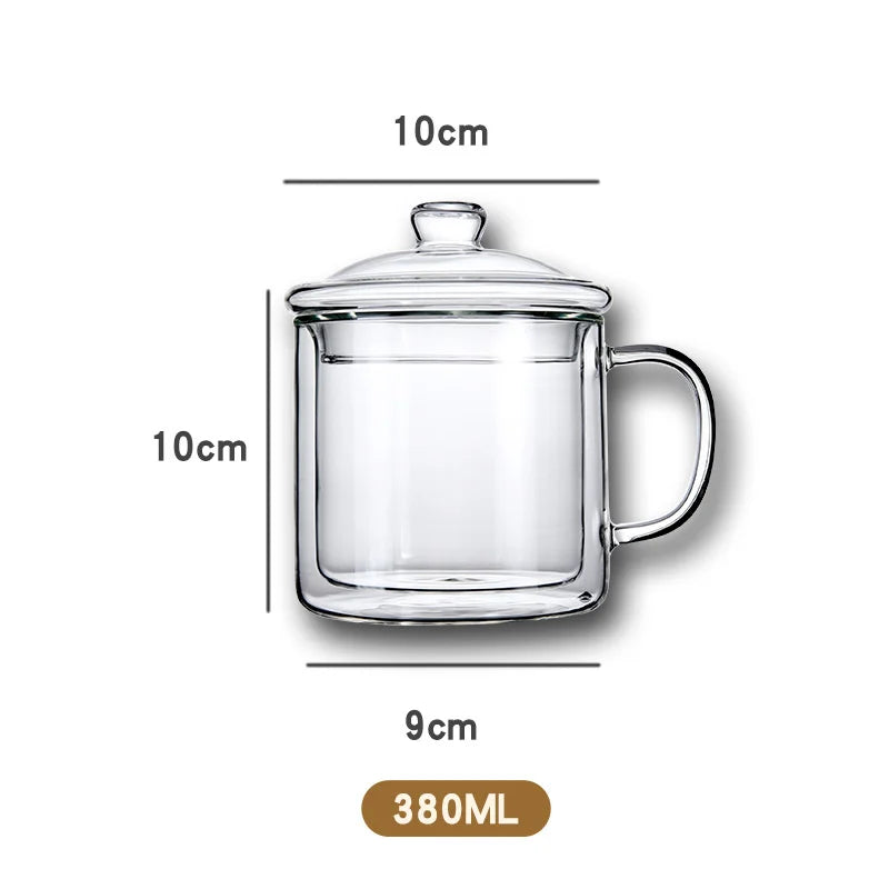Double Walled Glass Mugs