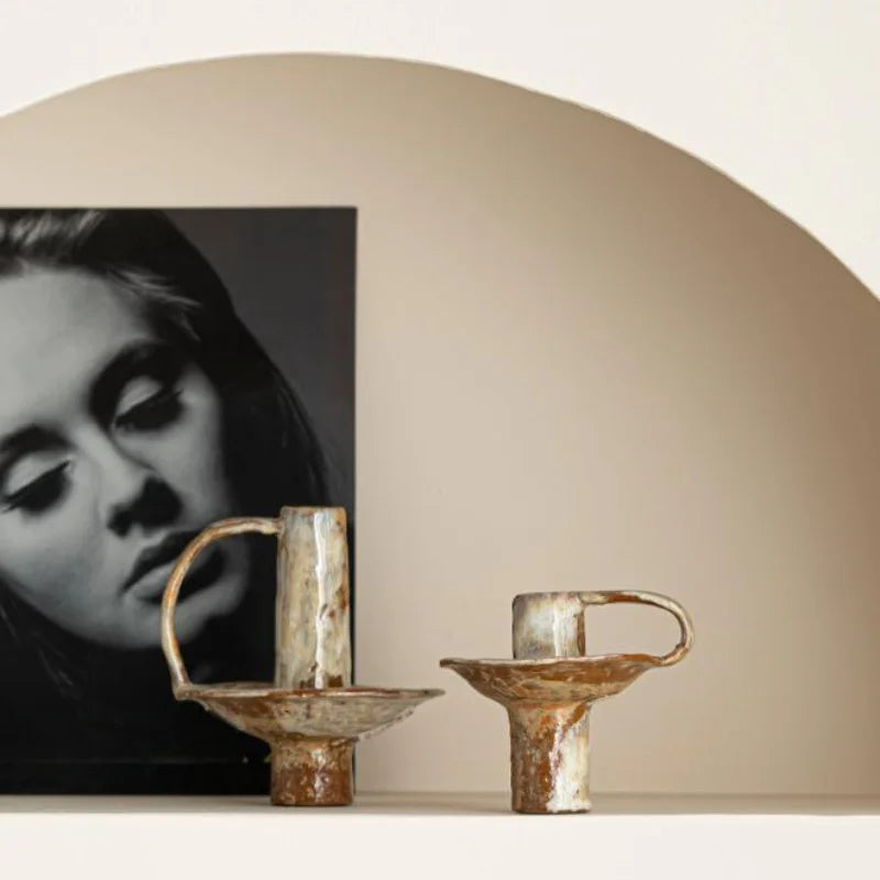 Handcrafted Ceramic Candle Holder