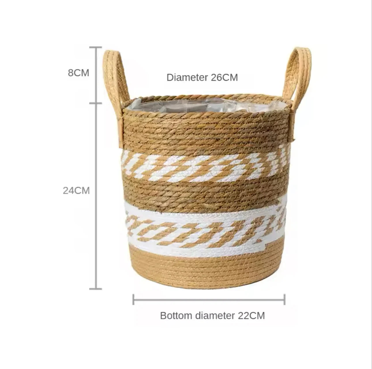 Wicker Handwoven Planter