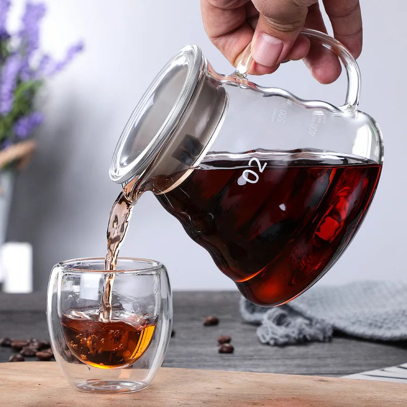 Pour Over Glass Kettle