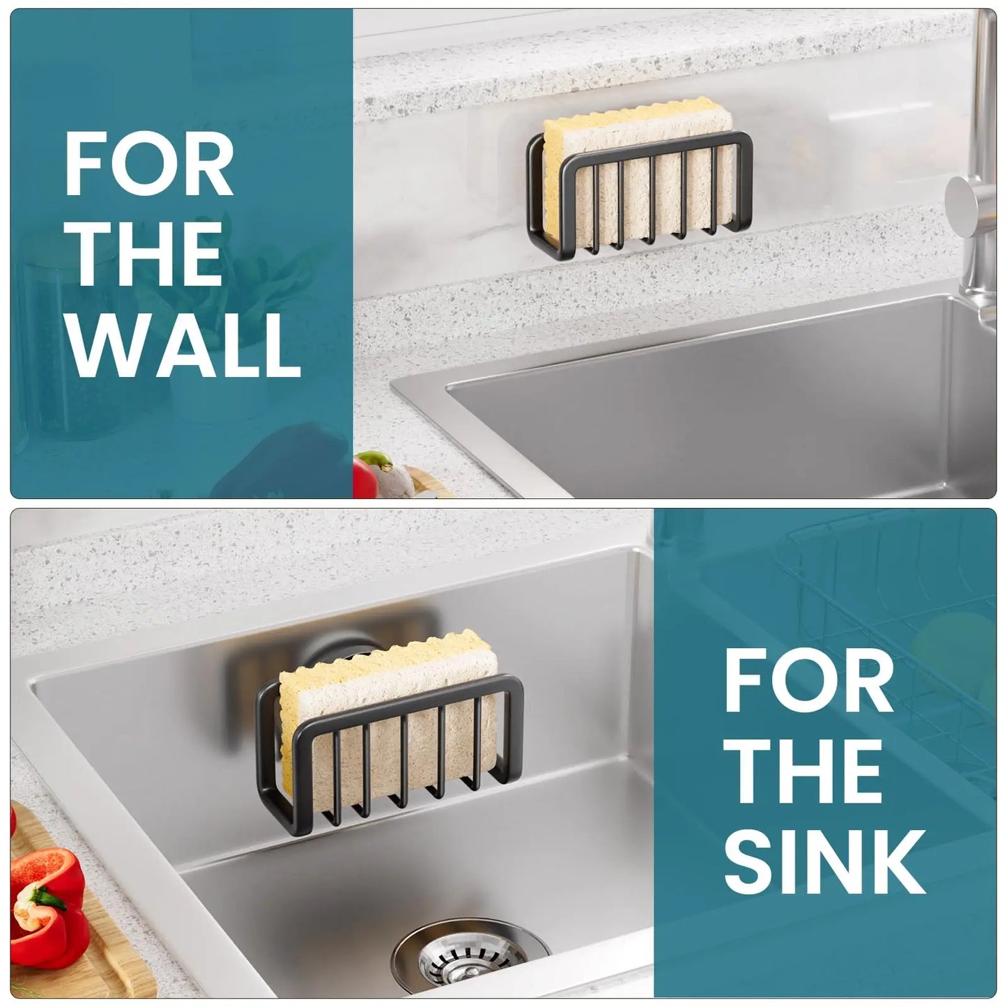 Suction Sink Sponge Cup Holder