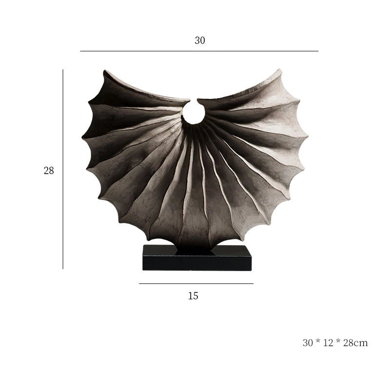 Resin Conch Sculpture