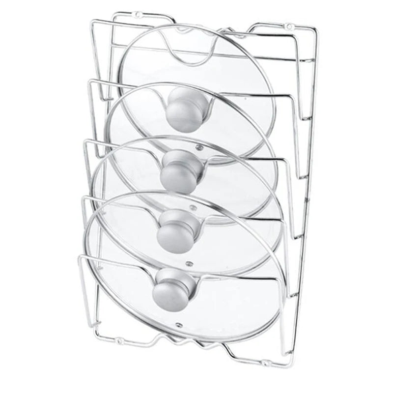 Stainless Steel Pot Lid Rack