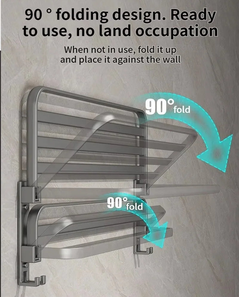 Corrosion Resistant Towel Rack