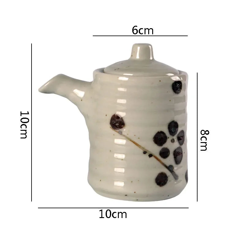 Japanese Ceramic Seasoning Storage