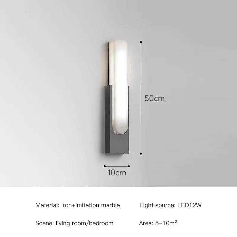 Marble Texture LED Wall Lamp