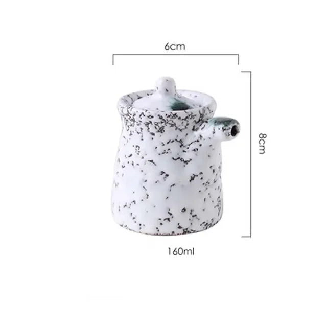 Japanese Porcelain Soy Sauce Dispenser