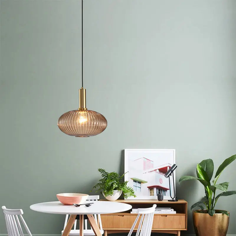 Glass LED Pendant Light