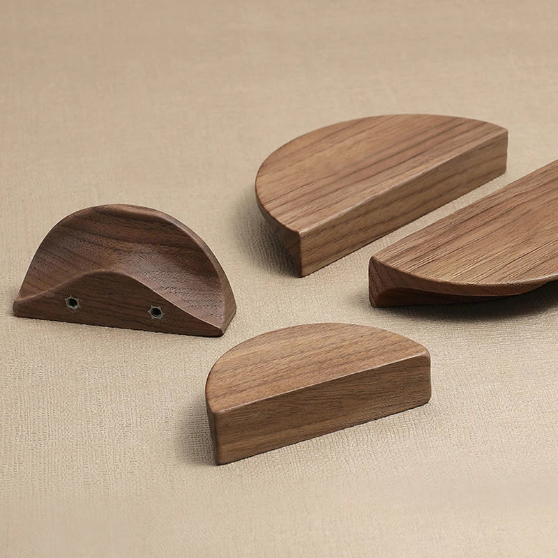 Premium Solid Wood Cabinet Handles