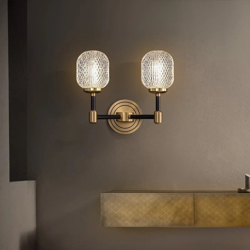 Postmodern Copper Wall Lamp