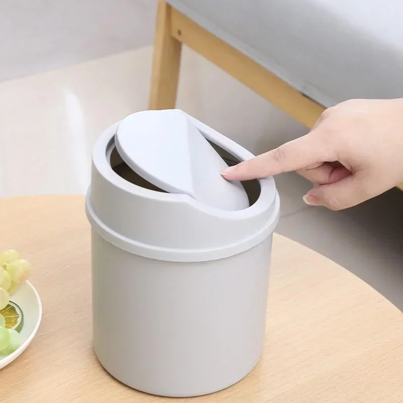 Space Saving Desktop Trash Bin