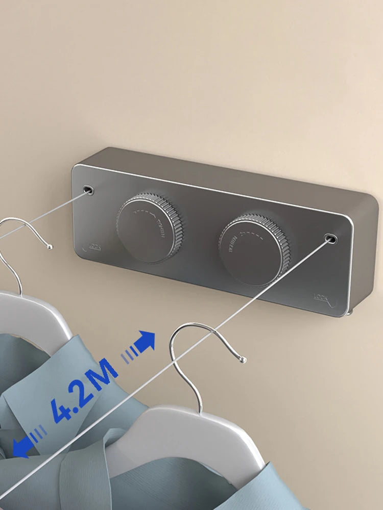 Weatherproof Retractable Clothesline