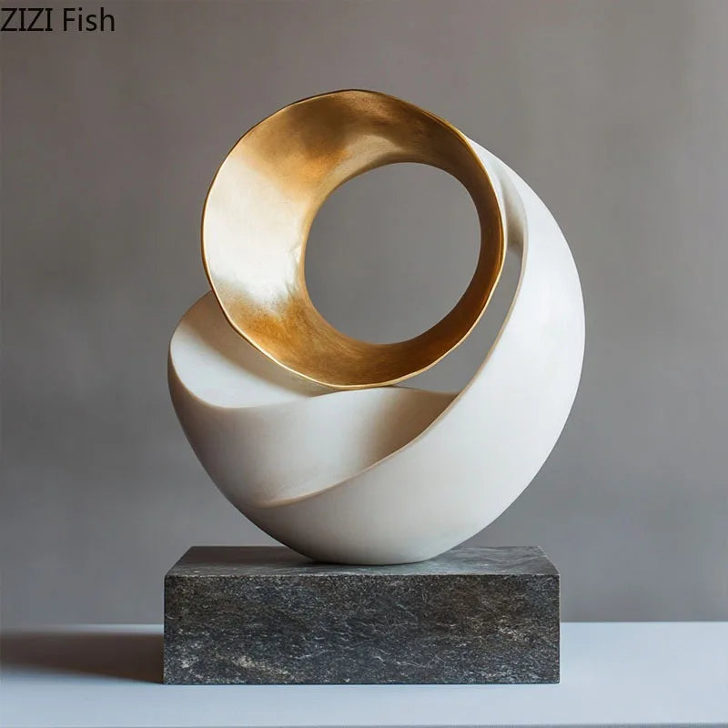 Minimalist Abstract Sculpture delivers modern desk elegance with meticulous craftsmanship, elevating your space and inspiring creativity at home; shop now.