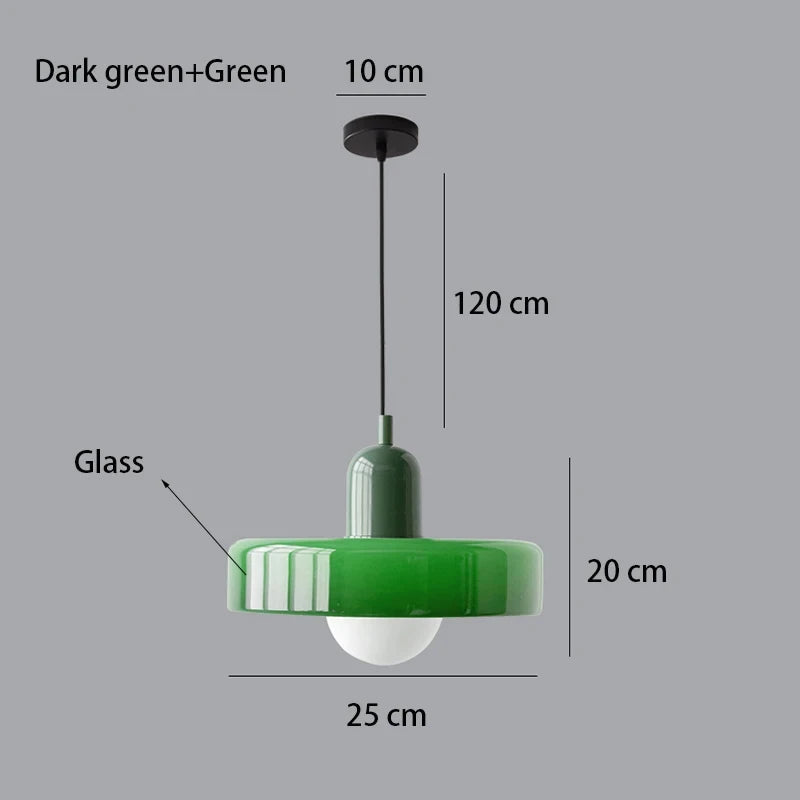 Crystal Glass Pendant Lamp