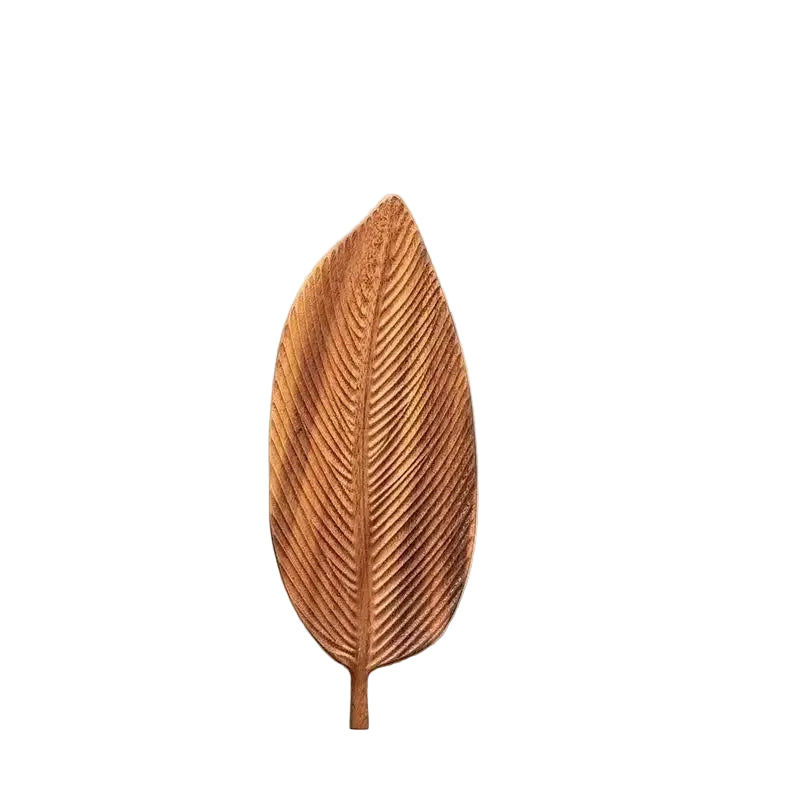Eco Friendly Walnut Leaf Tray