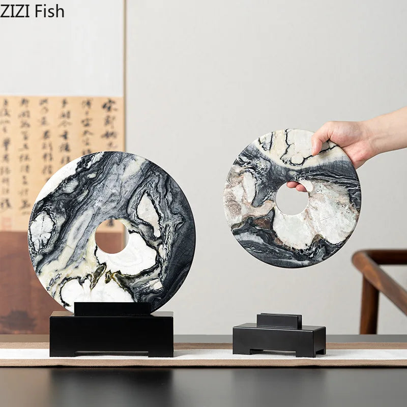 Extravagant Artisanal Marble Sculpture Decor