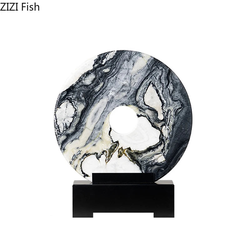 Extravagant Artisanal Marble Sculpture Decor