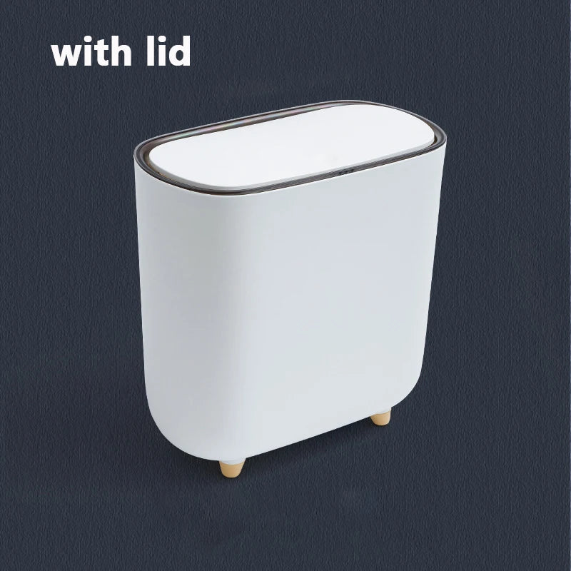 Narrow Garbage Trash Bin