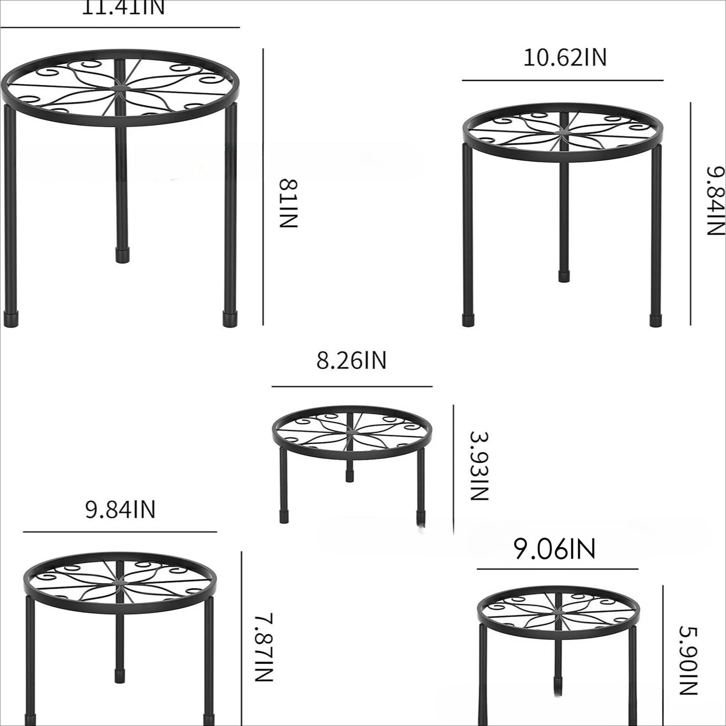 Weatherproof Heavy Duty Plant Stand