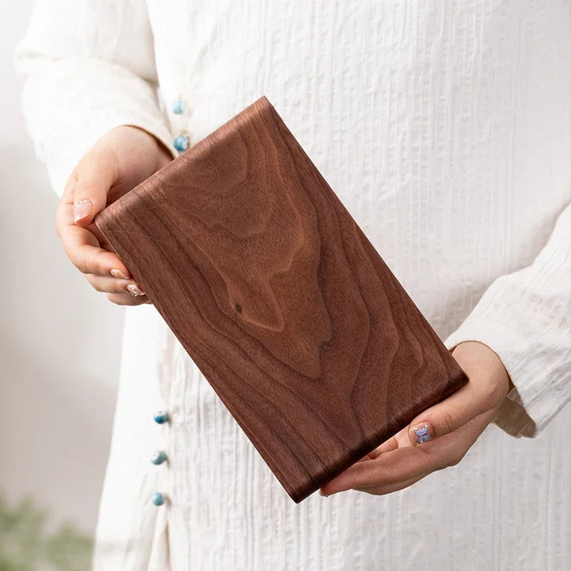 Walnut Wooden Tray for Tea and Decor