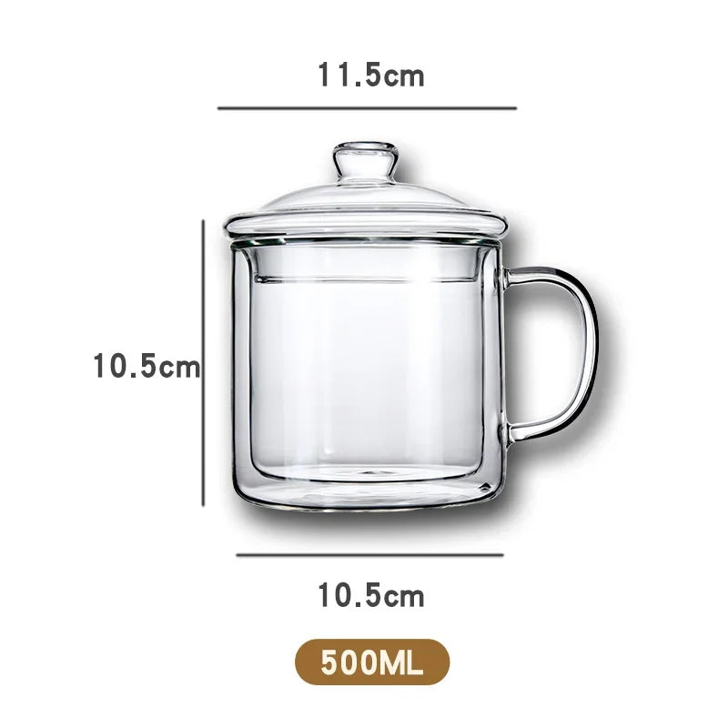Double Walled Glass Mugs